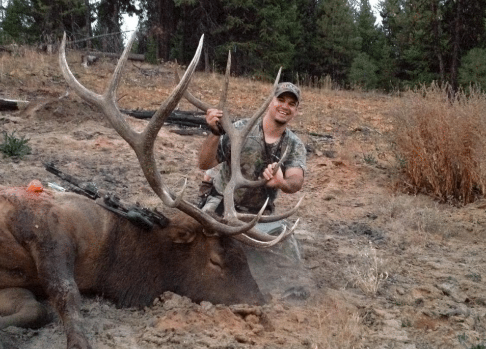 370-class bull elk · Oregon archery season